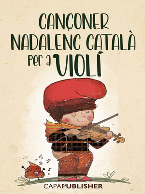 cover image of Cançoner nadalenc català per a violí amb gràfic d'acords de guitarra